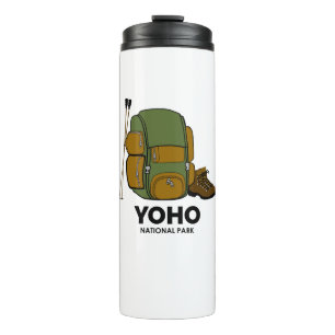 Yoho National Park Backpack Thermosbecher