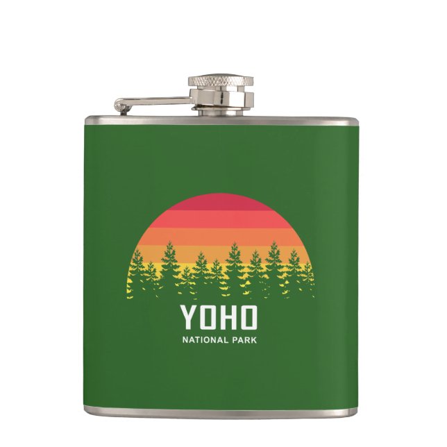 Yoho Nationalpark Flachmann (Vorderseite)