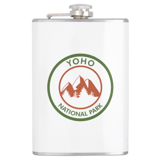 Yoho Nationalpark Flachmann (Vorderseite)