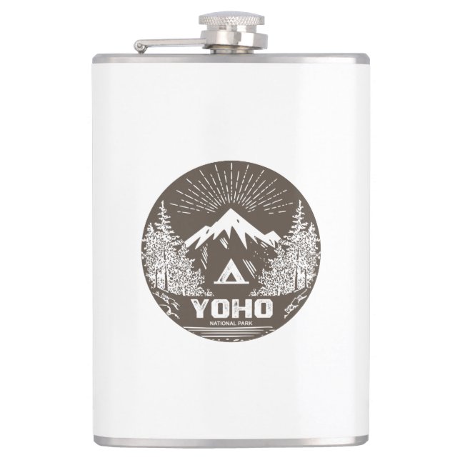 Yoho Nationalpark Flachmann (Vorderseite)