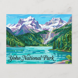 Yoho-Nationalpark Kanada Postkarte