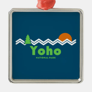 Yoho Nationalpark Retro Ornament Aus Metall