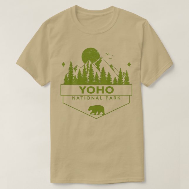 Yoho Nationalpark T-Shirt (Design vorne)