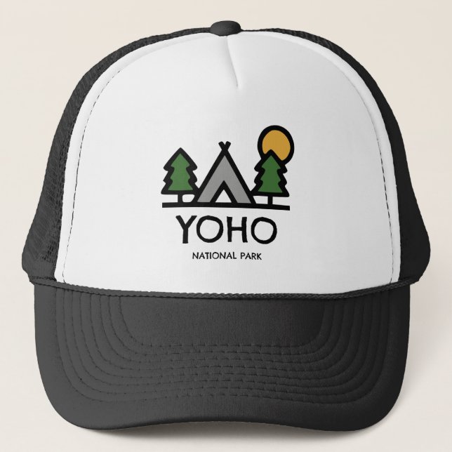 Yoho Nationalpark Truckerkappe (Vorderseite)