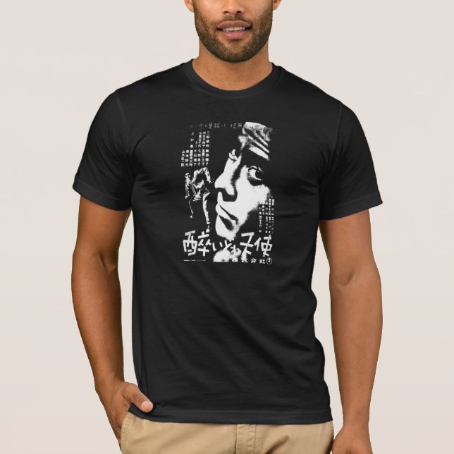 Yoidore Tenshi (Gewicht auf Schwarzem) T-Shirt (Vorderseite)
