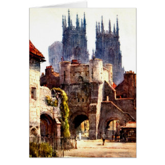 Yok Minster Bootham Bar Entrée Cathédrale des coul