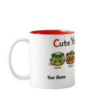 Yokai Friends Japanese Thank You Mug