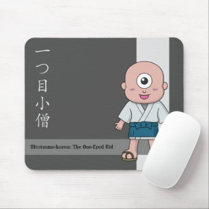 Yokai Hitotsume-kozo (Ein-Mit Augen Kind) Mousepad