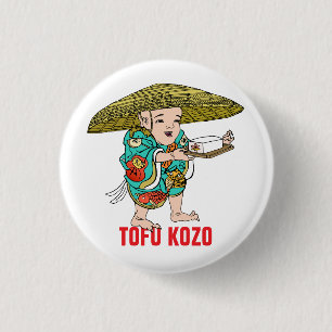 Yokai-Serie: Tofu Kozo Button