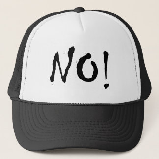 Yoko dit non ! "NON !" Casquette de camionneurs