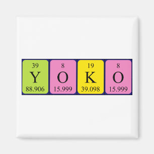 Yoko Periodenmagnet Magnet