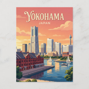 Yokohama, Japan Postkarte