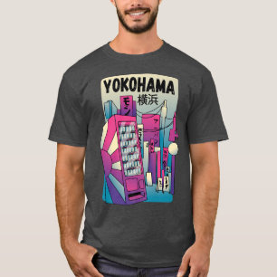 Yokohama Japan, urbane japanische Stadt Yokohama T-Shirt