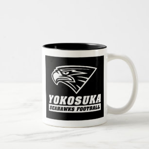 YOKOSUKA SEAHAWKS ZWEIFARBIGE TASSE
