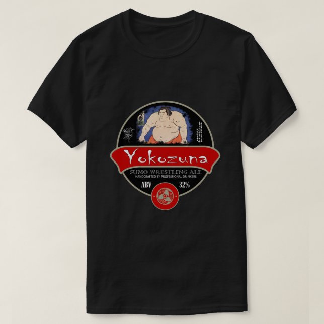 Yokozuna Sumo Beer T-shirt classique (Design devant)
