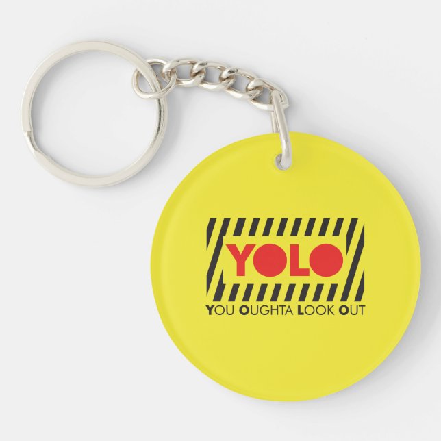 YOLO avec la précaution rouge (Devant)