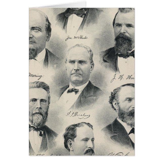 Yolo Co lithographische Porträts (Vorne)