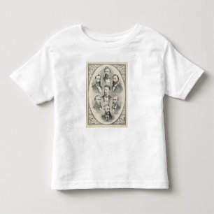 Yolo County lithographierte Porträts Kleinkind T-shirt