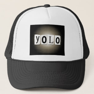YOLO-Konzept Truckerkappe