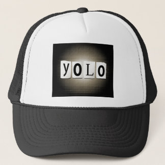 YOLO-Konzept Truckerkappe