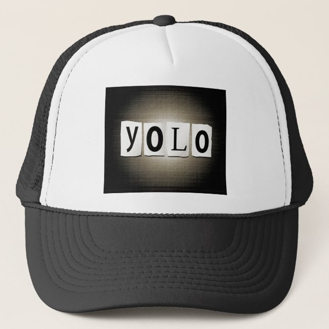 YOLO-Konzept Truckerkappe (Vorderseite)
