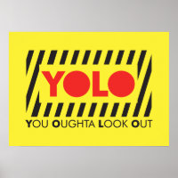 YOLO mit roter Vorsicht