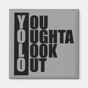 YOLO-Vertikale-Kasten Magnet
