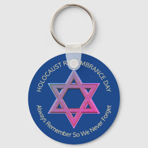 YOM HASHOAH Holocaust-Gedenkveranstaltung Schlüsse Schlüsselanhänger