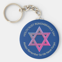 YOM HASHOAH Holocaust-Gedenkveranstaltung Schlüsse Schlüsselanhänger