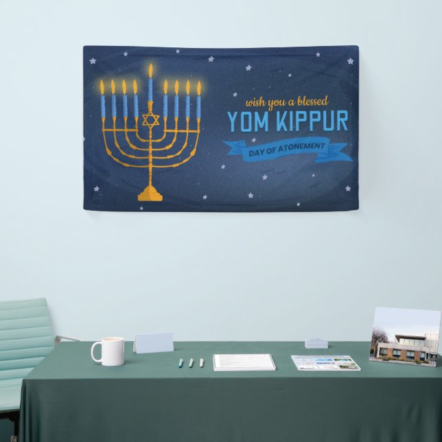Yom Kippur Banner (Messeveranstaltung)