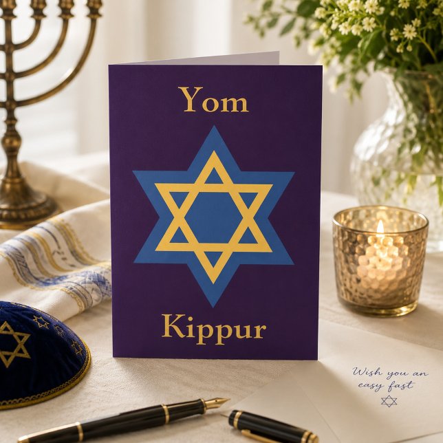Yom Kippur Karte (Von Creator hochgeladen)