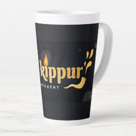 Yom Kippur Latte Tasse
