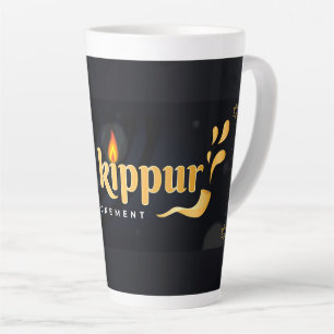 Yom Kippur Latte Tasse