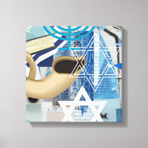 Yom Kippur Leinwanddruck