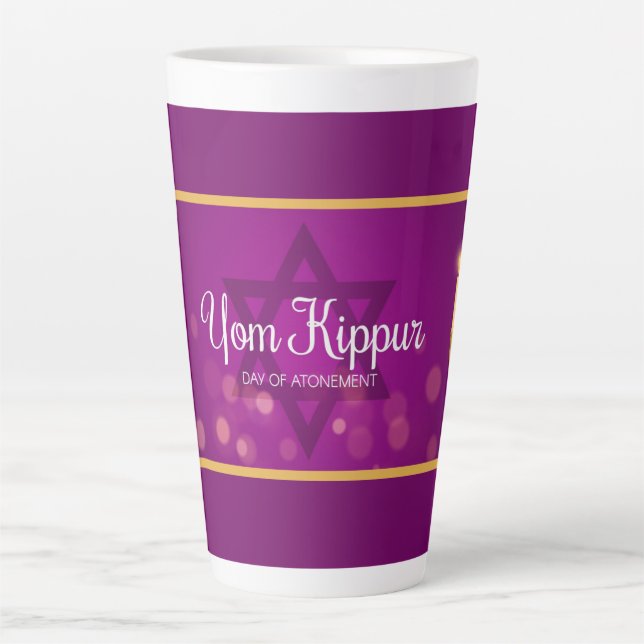 Yom Kippur Milchtasse (Vorderseite)