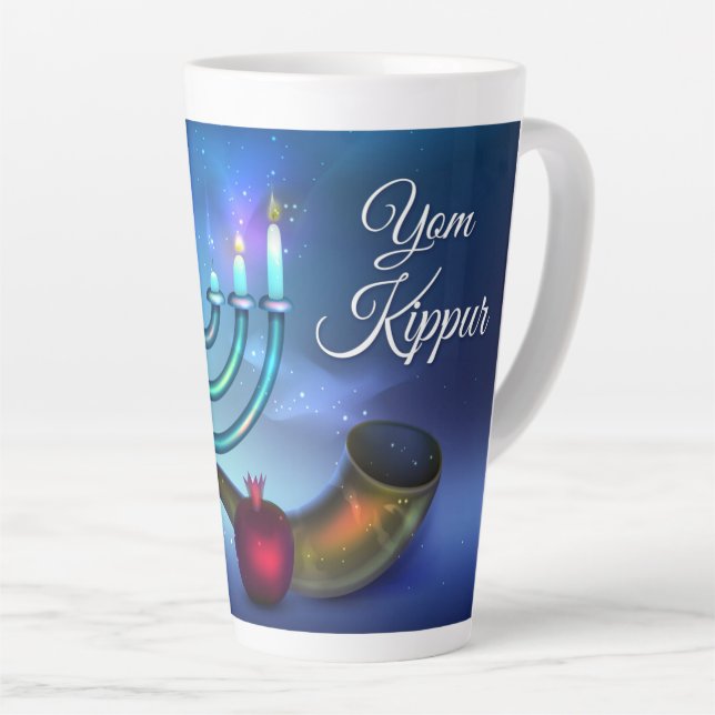 Yom Kippur Milchtasse (Rechte Ecke)