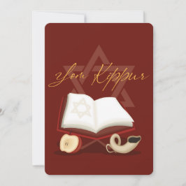 Yom Kippur-Urlaubskarte Feiertagskarte