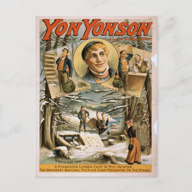 Yon Yonson Postkarte (Vorderseite)
