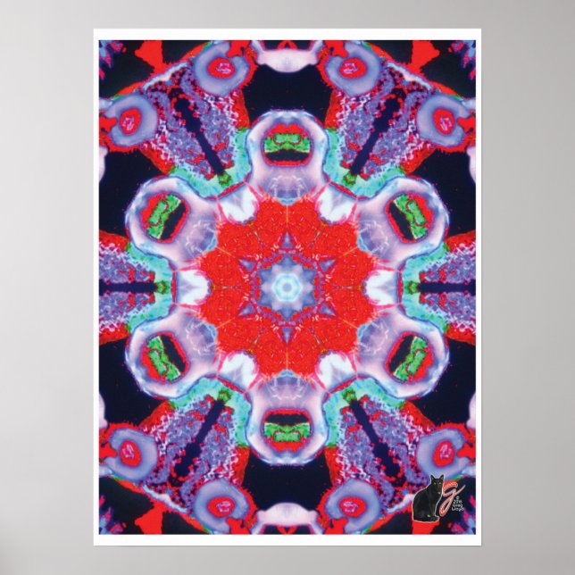 Yonder Kaleidoscope Poster (Vorne)