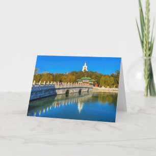 Yongan-Brücke Weißer Stupa Karte