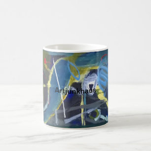 Yoni Whip-stick Abstrakt Jeff Hankamer Artjunkhaus Kaffeetasse
