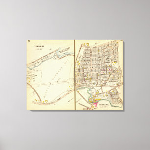 Yonkers, New York 16 Leinwanddruck