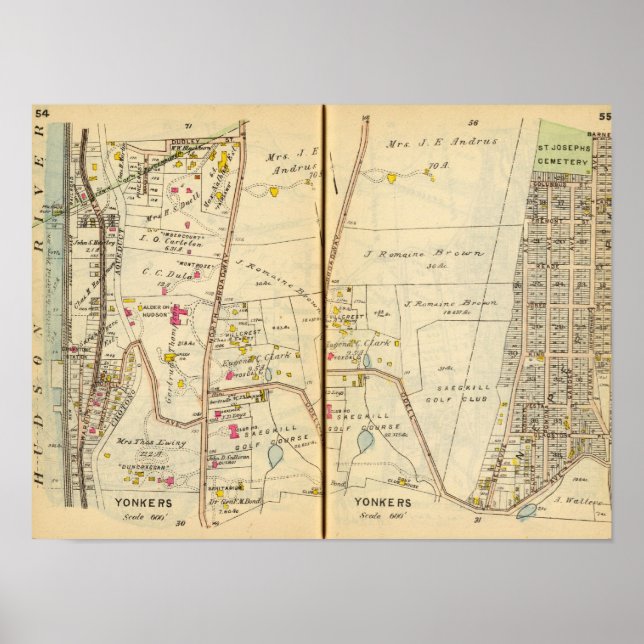 Yonkers, New York 4 Poster (Vorne)