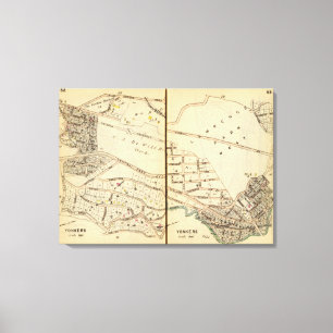 Yonkers, New York 9 Leinwanddruck