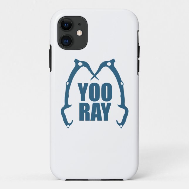 Yoo Ray (Ouray) Eisklettern Case-Mate iPhone Hülle (Rückseite)