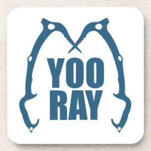 Yoo Ray (Ouray) Eisklettern Getränkeuntersetzer