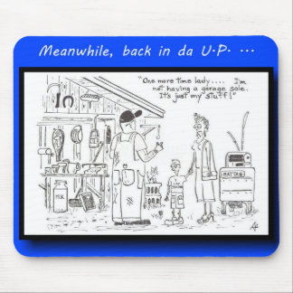 Yooper nicht ein Ramschverkauf Mousepad