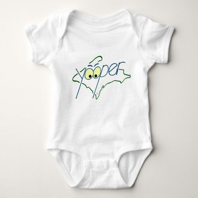Yooper Säuglings-Strampler - Yooper Stolz Baby Strampler (Vorderseite)