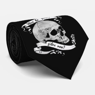 Yorick's Skull-Krawatte Krawatte