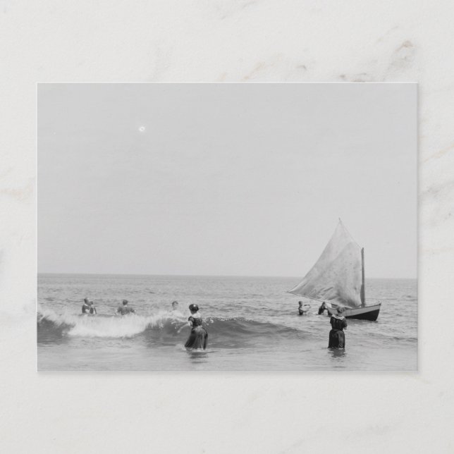 York Beach, Maine Postkarte (Vorderseite)